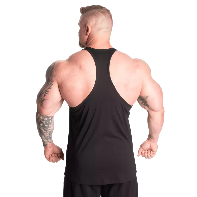 Better Bodies 1982 Essential T-back, svart/hvit singlet
