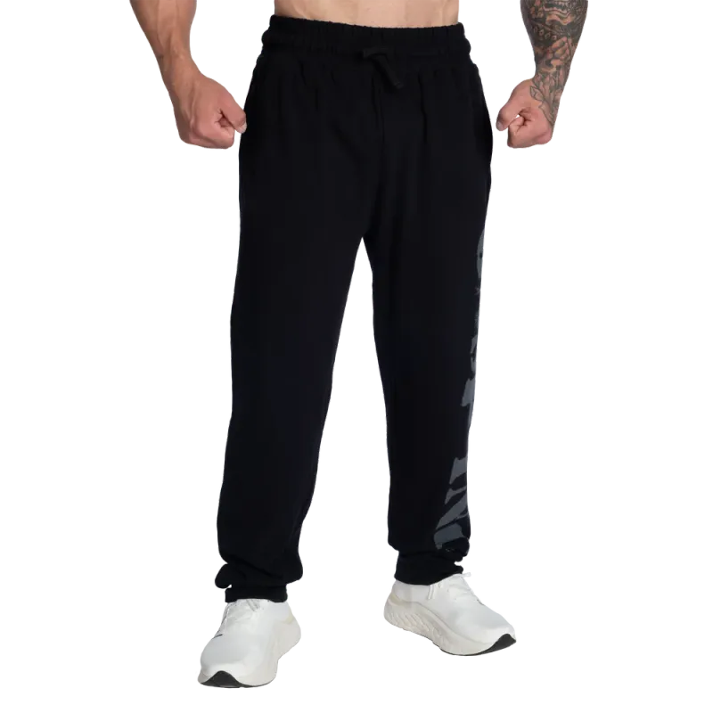 Gasp Old School Baggy Pant, svart treningsbukse