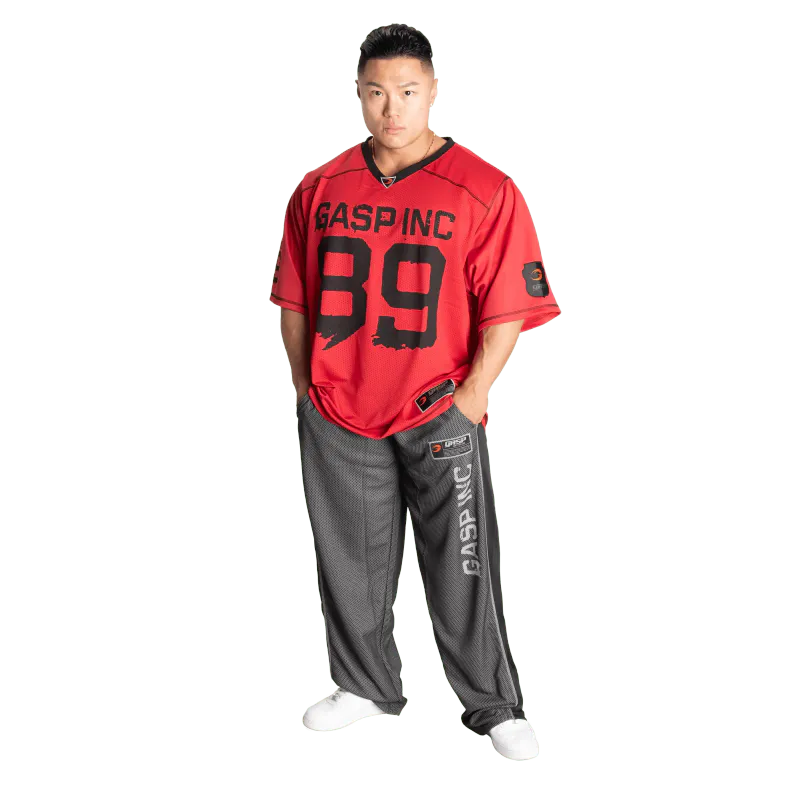 Gasp No1 Football Tee, rød t-skjorte