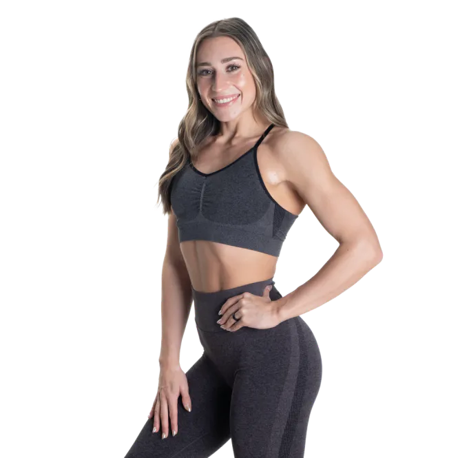 Hovedbilde Better Bodies Curve Scrunch Bra, svart sports-bh