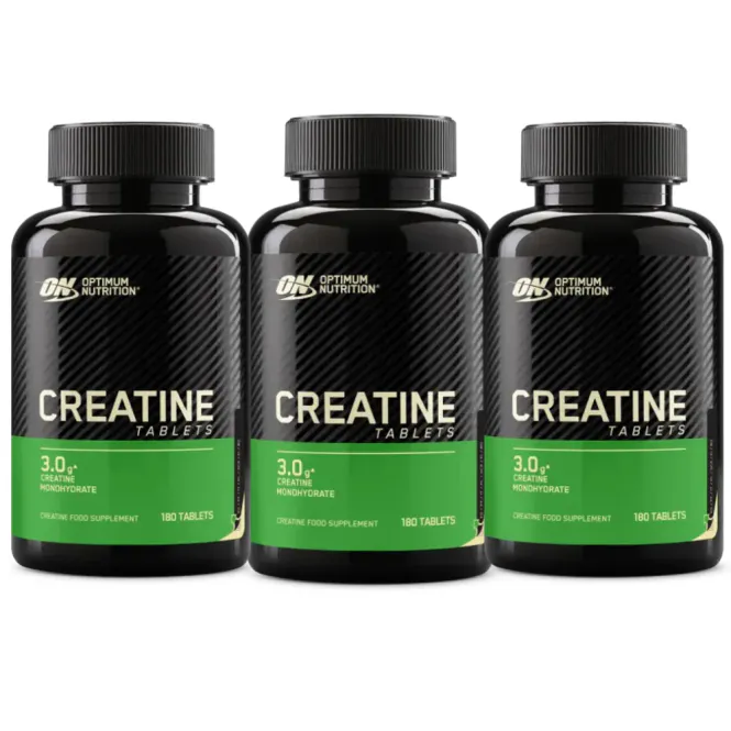 Hovedbilde 3 x Optimum Creatine tablets, 180 tabs