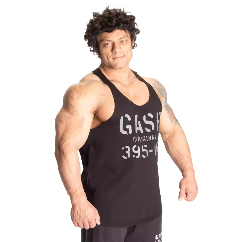 Gasp Original Stringer, svart/grå singlet