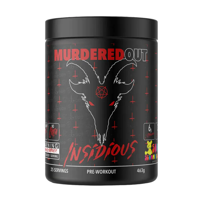 Murdered Out Insidious 463 g, Pre Workout 