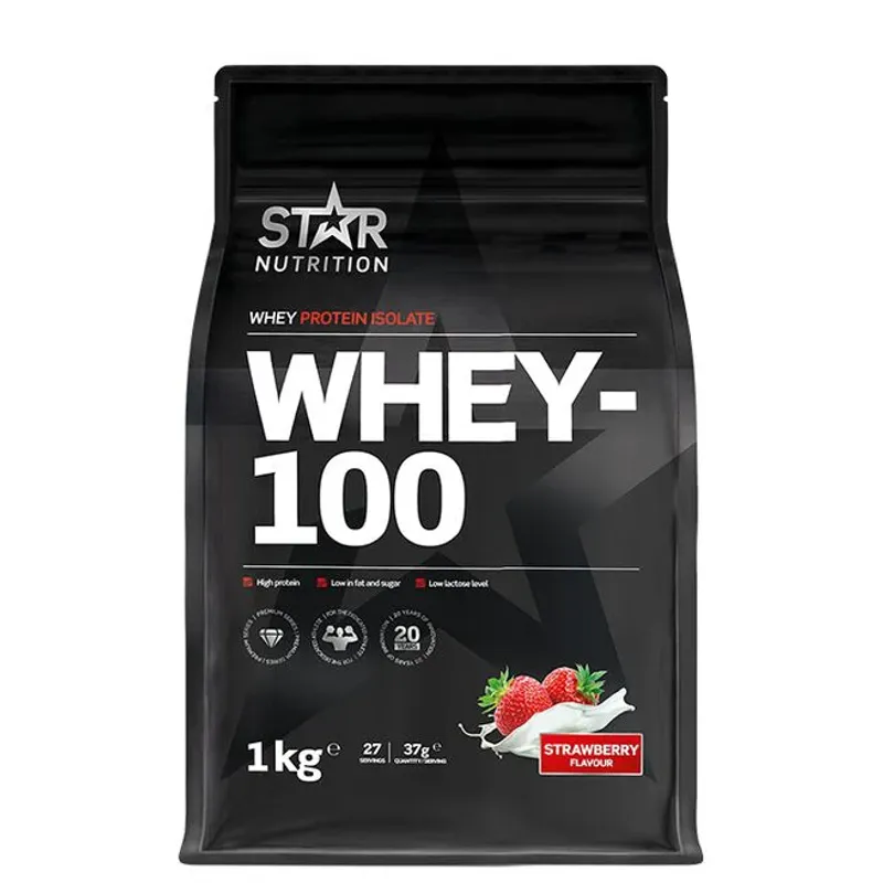 Star Nutrition Whey-100, 1 kg proteinpulver