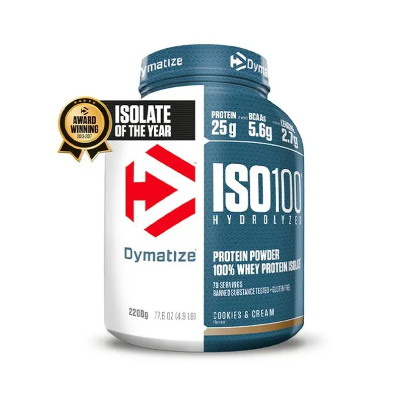 Dymatize Iso-100 2,2 kg, Isolat proteinpulver
