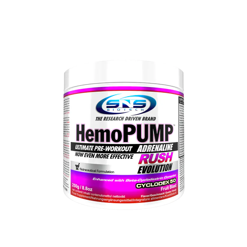 HemoPump Adrenalin Rush 250 g, Pre Workout