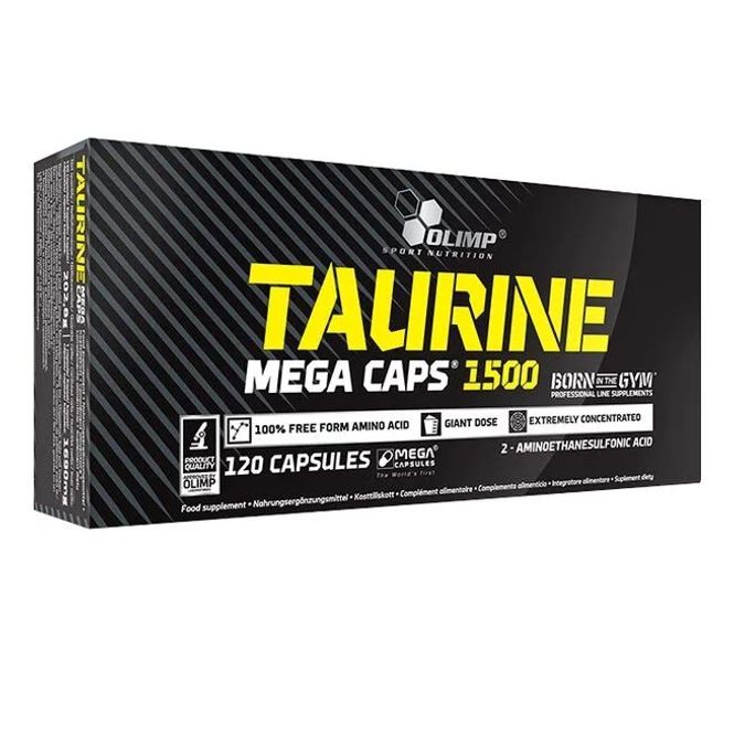 Hovedbilde Olimp Taurine Mega Caps, 120 kapsler
