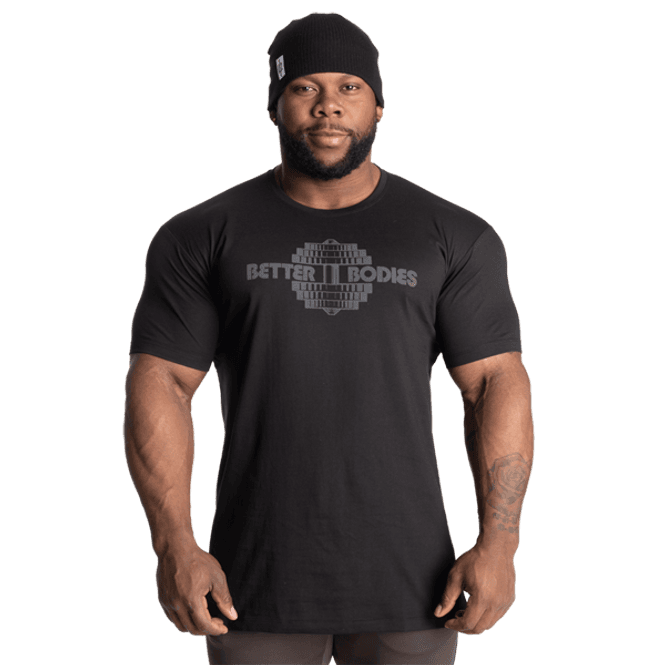 Hovedbilde Better Bodies BB Legacy Tee, svart t-skjorte