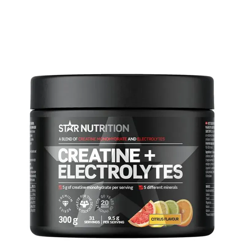 3 x Star Creatine + Electrolytes 300 g 